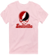Louisville Stealie Premium Unisex T-Shirt — Design: Louisville University of — Light Pink