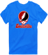 Louisville Stealie Premium Unisex T-Shirt — Design: Louisville University of — Royal