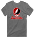 Louisville Stealie Premium Unisex T-Shirt — Design: Louisville University of — Charcoal
