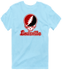 Louisville Stealie Premium Unisex T-Shirt — Design: Louisville University of — Light Blue