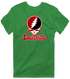 Louisville Stealie Premium Unisex T-Shirt — Design: Louisville University of — Irish Green