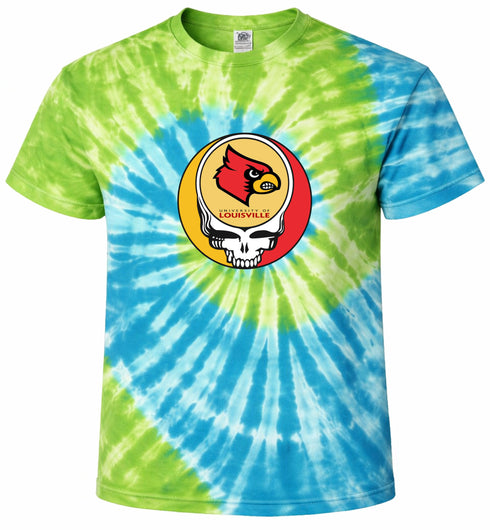 Louisville Stealie Tie-Dye T-Shirt