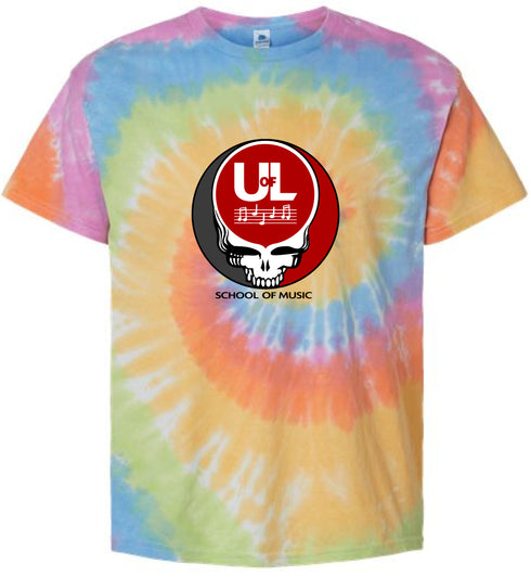 Louisville School of Music Stealie Tie-Dye T-Shirt