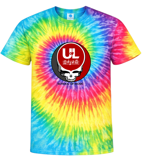 Louisville School of Music Stealie Tie-Dye T-Shirt