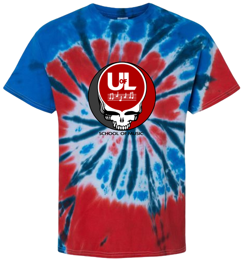 Louisville School of Music Stealie Tie-Dye T-Shirt