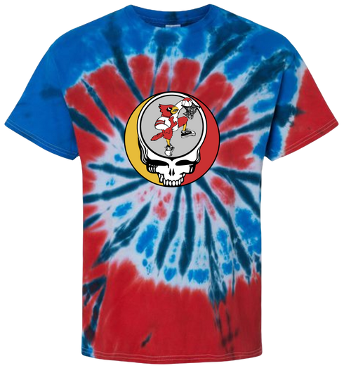Louisville Stealie Tie-Dye T-Shirt