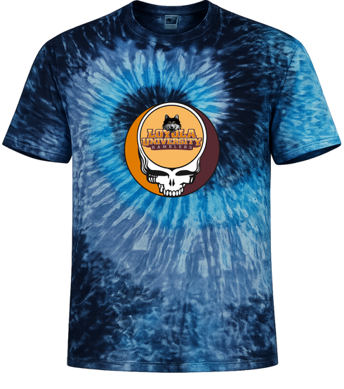 Loyola Chicago Stealie Tie-Dye T-Shirt