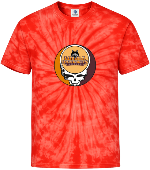 Loyola Chicago Stealie Tie-Dye T-Shirt