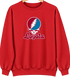 Loyola Stealie Premium Unisex Crewneck — Design: Loyola Marymount University — Red