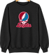 Loyola Stealie Premium Unisex Crewneck — Design: Loyola Marymount University — Black