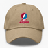 Loyola Stealie Premium Unisex Dad Hat — Design: Loyola Marymount University — Khaki