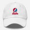 Loyola Stealie Premium Unisex Dad Hat — Design: Loyola Marymount University — White