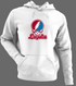 Loyola Stealie Premium Unisex Hoodie — Design: Loyola Marymount University — White/Grey