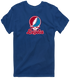 Loyola Stealie Premium Unisex T-Shirt — Design: Loyola Marymount University — Navy
