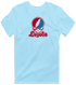 Loyola Stealie Premium Unisex T-Shirt — Design: Loyola Marymount University — Light Blue