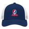 Loyola Stealie Premium Unisex Trucker Cap — Design: Loyola Marymount University — Navy/White