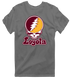 Loyola Stealie Premium Unisex T-Shirt — Design: Loyola University Chicago — Charcoal