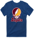 Loyola Stealie Premium Unisex T-Shirt — Design: Loyola University Chicago — Navy