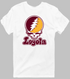 Loyola Stealie Premium Unisex T-Shirt — Design: Loyola University Chicago — White