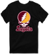 Loyola Stealie Premium Unisex T-Shirt — Design: Loyola University Chicago — Black