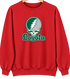 Loyola Stealie Premium Unisex Crewneck — Design: Loyola University Maryland — Red