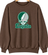 Loyola Stealie Premium Unisex Crewneck — Design: Loyola University Maryland — Brown