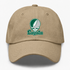 Loyola Stealie Premium Unisex Dad Hat — Design: Loyola University Maryland — Khaki
