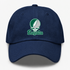 Loyola Stealie Premium Unisex Dad Hat — Design: Loyola University Maryland — Navy
