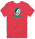 Loyola Stealie Premium Unisex T-Shirt — Design: Loyola University Maryland — Heather Red