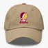 Loyola Stealie Premium Unisex Dad Hat — Design: Loyola University — Khaki