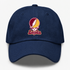 Loyola Stealie Premium Unisex Dad Hat — Design: Loyola University — Navy