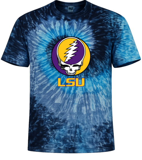 LSU Stealie Tie-Dye T-Shirt