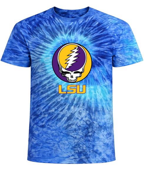 LSU Stealie Tie-Dye T-Shirt