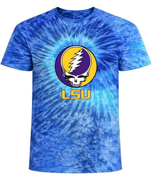 LSU Stealie Tie-Dye T-Shirt