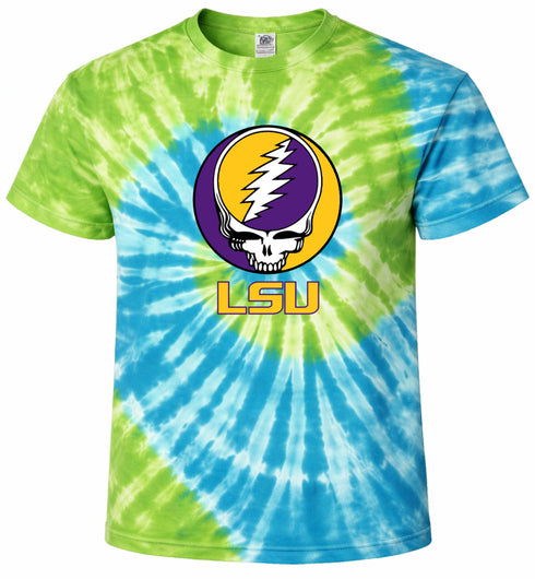 LSU Stealie Tie-Dye T-Shirt
