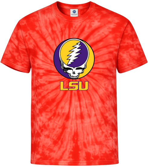 LSU Stealie Tie-Dye T-Shirt