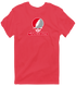 Lynchburg Stealie Premium Unisex T-Shirt — Design: Lynchburg University of — Heather Red