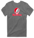 Lynchburg Stealie Premium Unisex T-Shirt — Design: Lynchburg University of — Charcoal