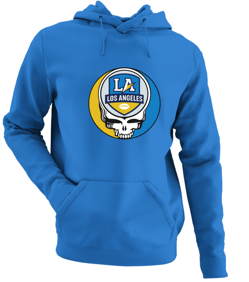 Los Angeles Football - Premium Grateful Dead Hoodie - Royal - 5
