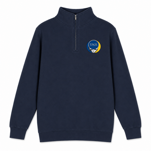 Pace University - Premium Grateful Dead Quarter-Zip Pullover - Navy - 3