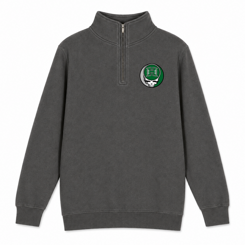University of Hawaii - Premium Grateful Dead Quarter-Zip Pullover - Charcoal - 5