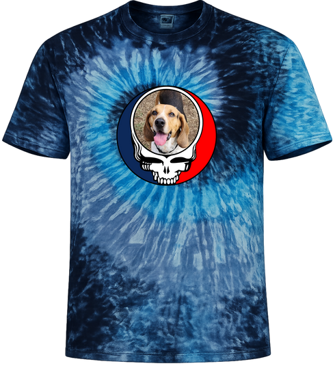 1502 - Custom Stealie Tie-Dye