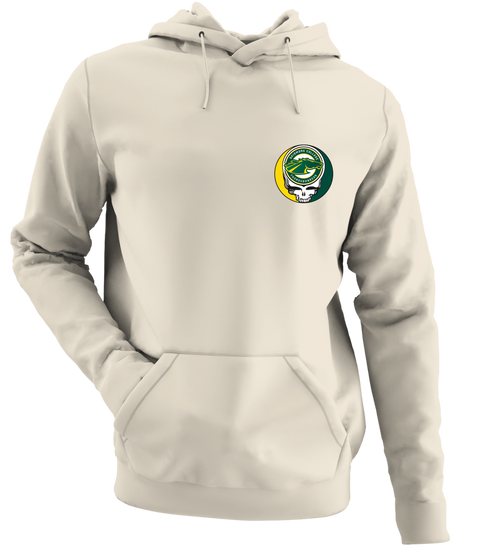 Skidmore - Premium Grateful Dead Left Chest Hoodie - Sand - 3