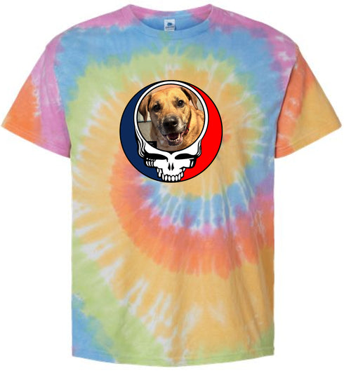 1672 - Custom Stealie Tie-Dye
