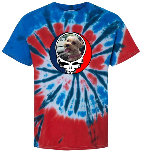 1644 - Custom Stealie Tie-Dye