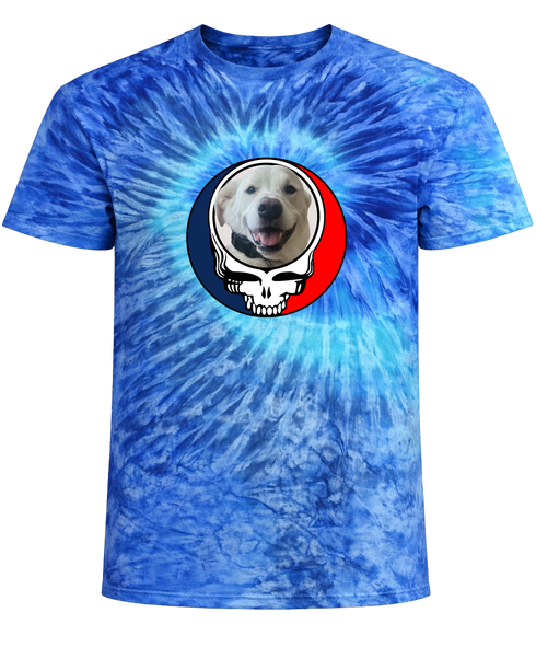 1564 - Custom Stealie Tie-Dye