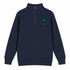 Golfing Bear - Life is dead.® - Premium Grateful Dead Quarter-Zip Pullover - Navy - 3