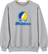 Madonna Stealie Premium Unisex Crewneck — Design: Madonna University — Sport Grey