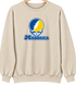 Madonna Stealie Premium Unisex Crewneck — Design: Madonna University — Sand
