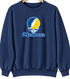 Madonna Stealie Premium Unisex Crewneck — Design: Madonna University — Navy